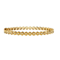 Regal Halo Round Diamond Bracelet