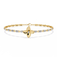 Celestial Floral Diamond Bracelet
