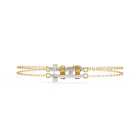 Regal Radiance Diamond Multi-Strand Bracelet