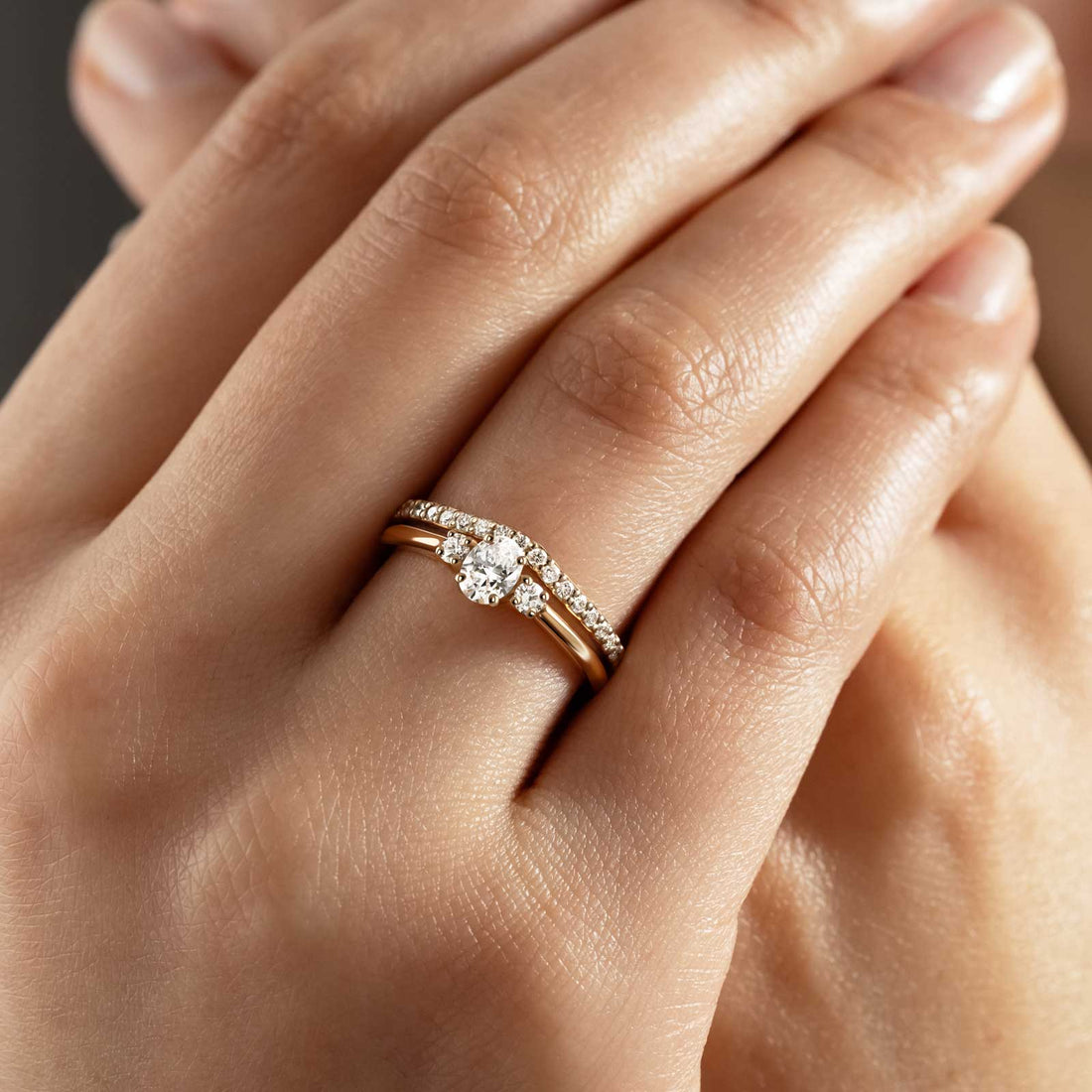 The Seraphine Three-Stone Ring