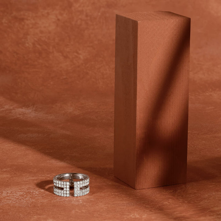 The Celestia Split Diamond Ring