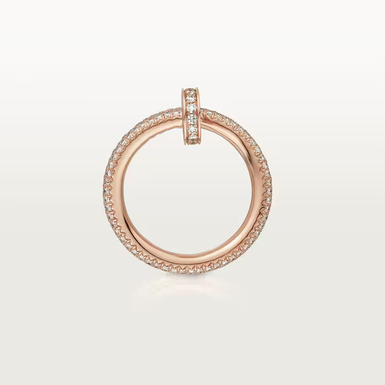 Eternal Embrace Pavé Crossover Diamond Ring