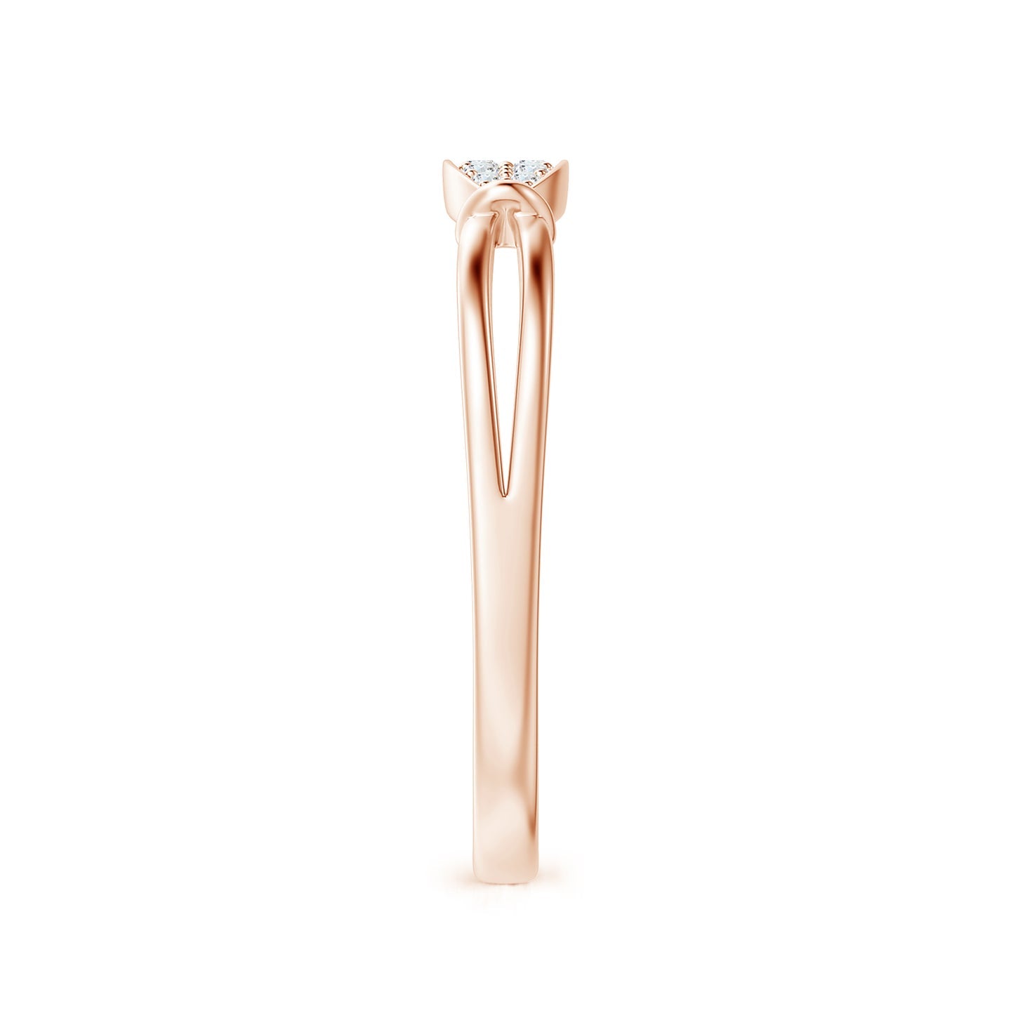 Marquise Diamond Cluster Gold Ring