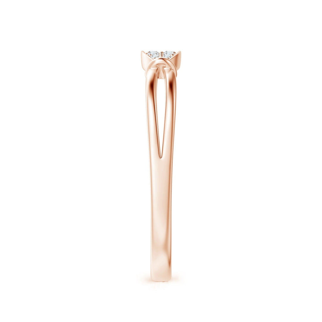 Marquise Diamond Cluster Gold Ring