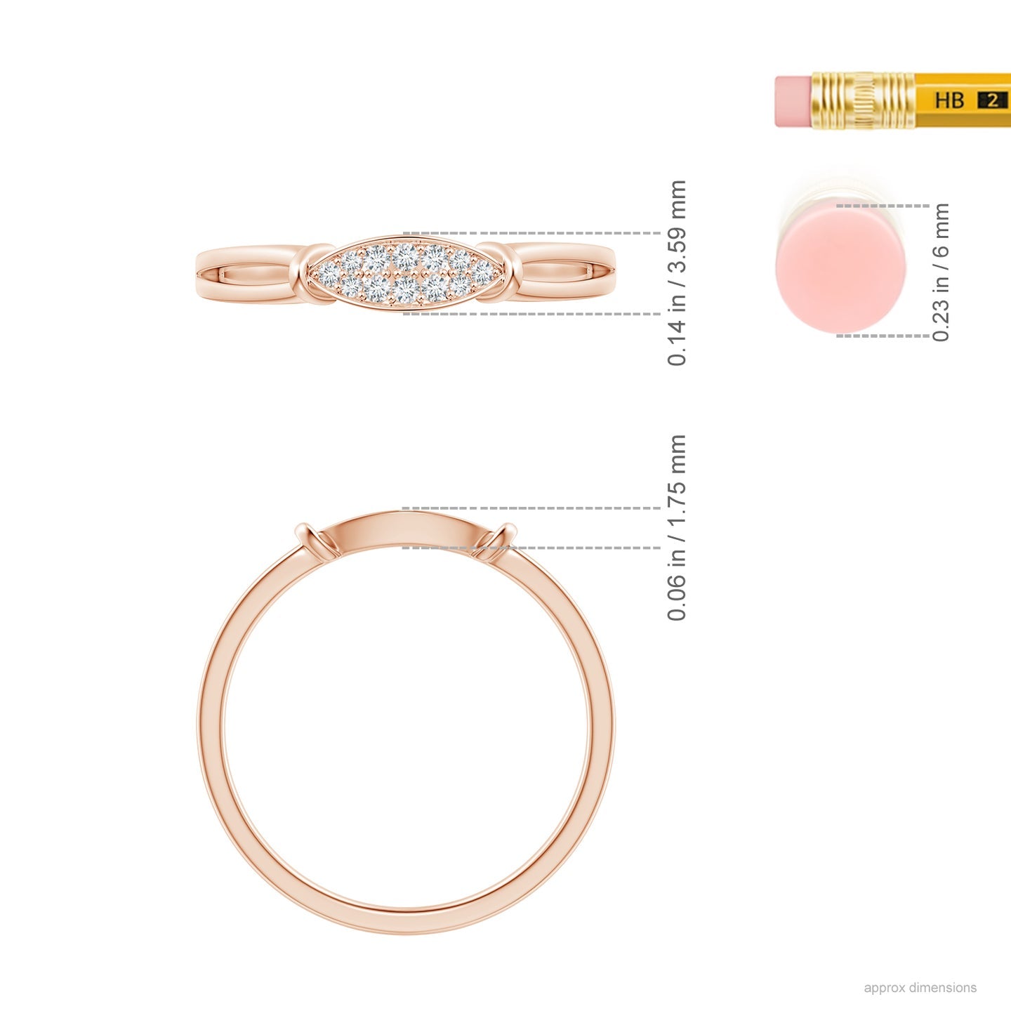 Marquise Diamond Cluster Gold Ring
