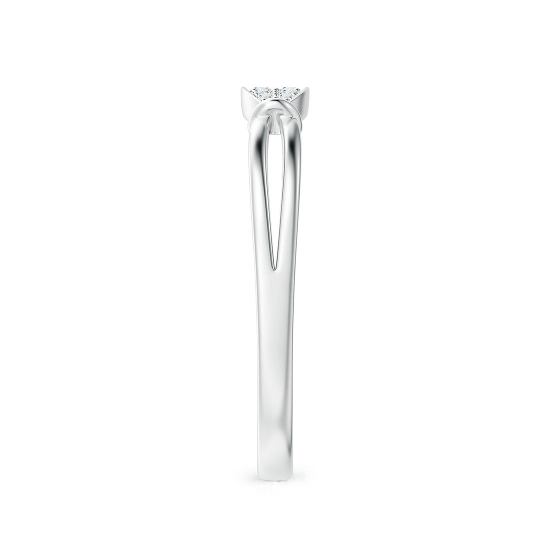 Marquise Diamond Cluster Gold Ring