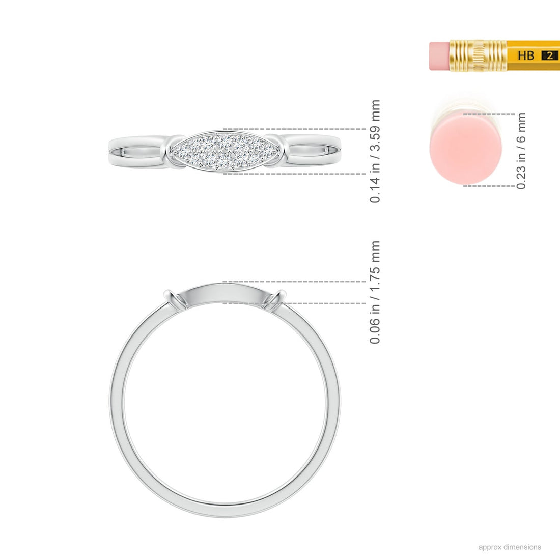 Marquise Diamond Cluster Gold Ring