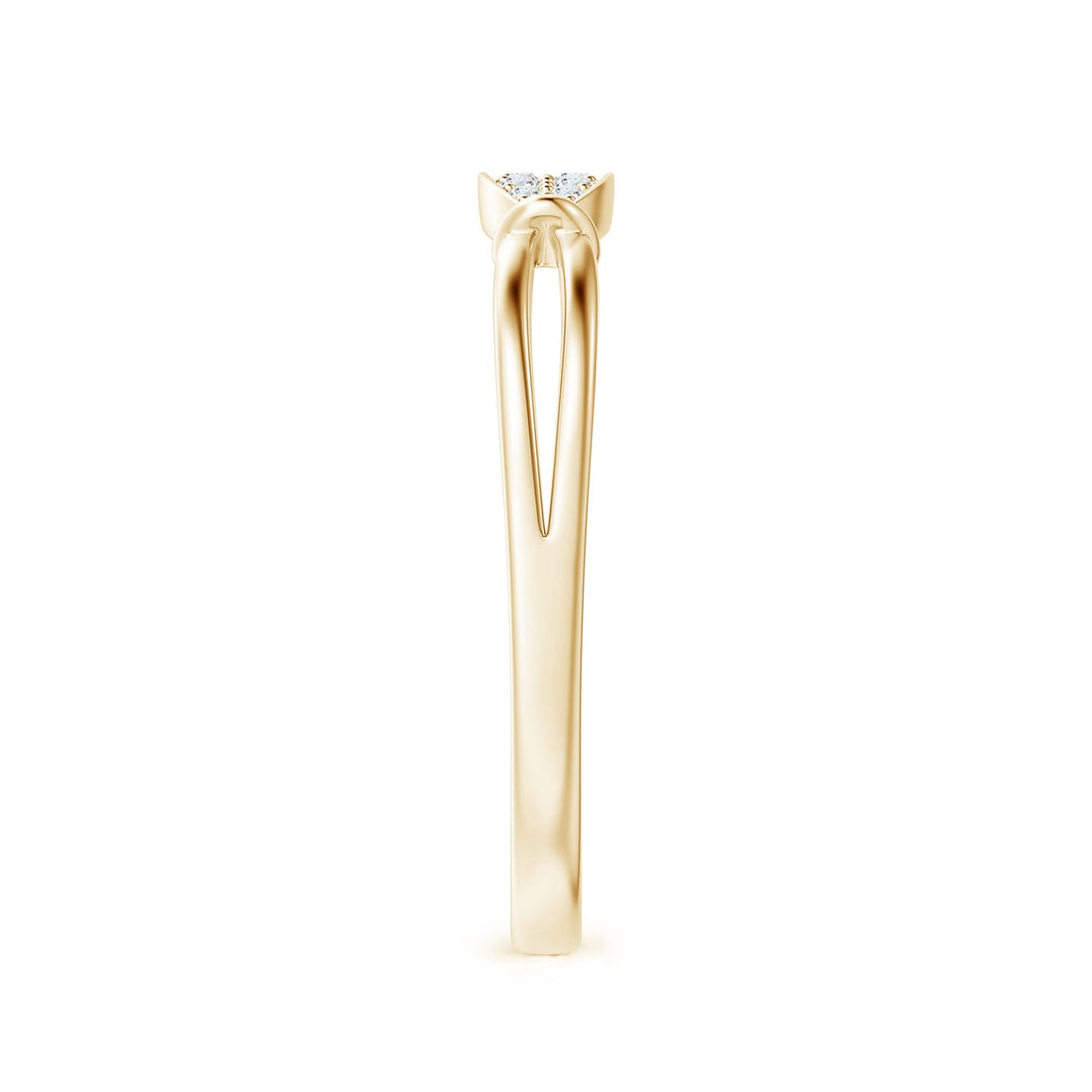 Marquise Diamond Cluster Gold Ring