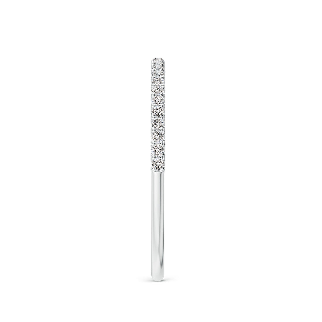 Classic Split Prong Diamond Half Eternity Engagement & Wedding Ring