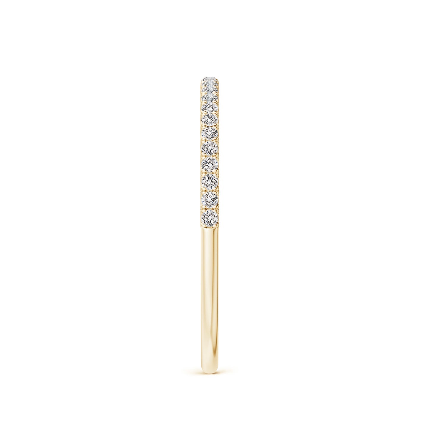 Classic Split Prong Diamond Half Eternity Engagement & Wedding Ring