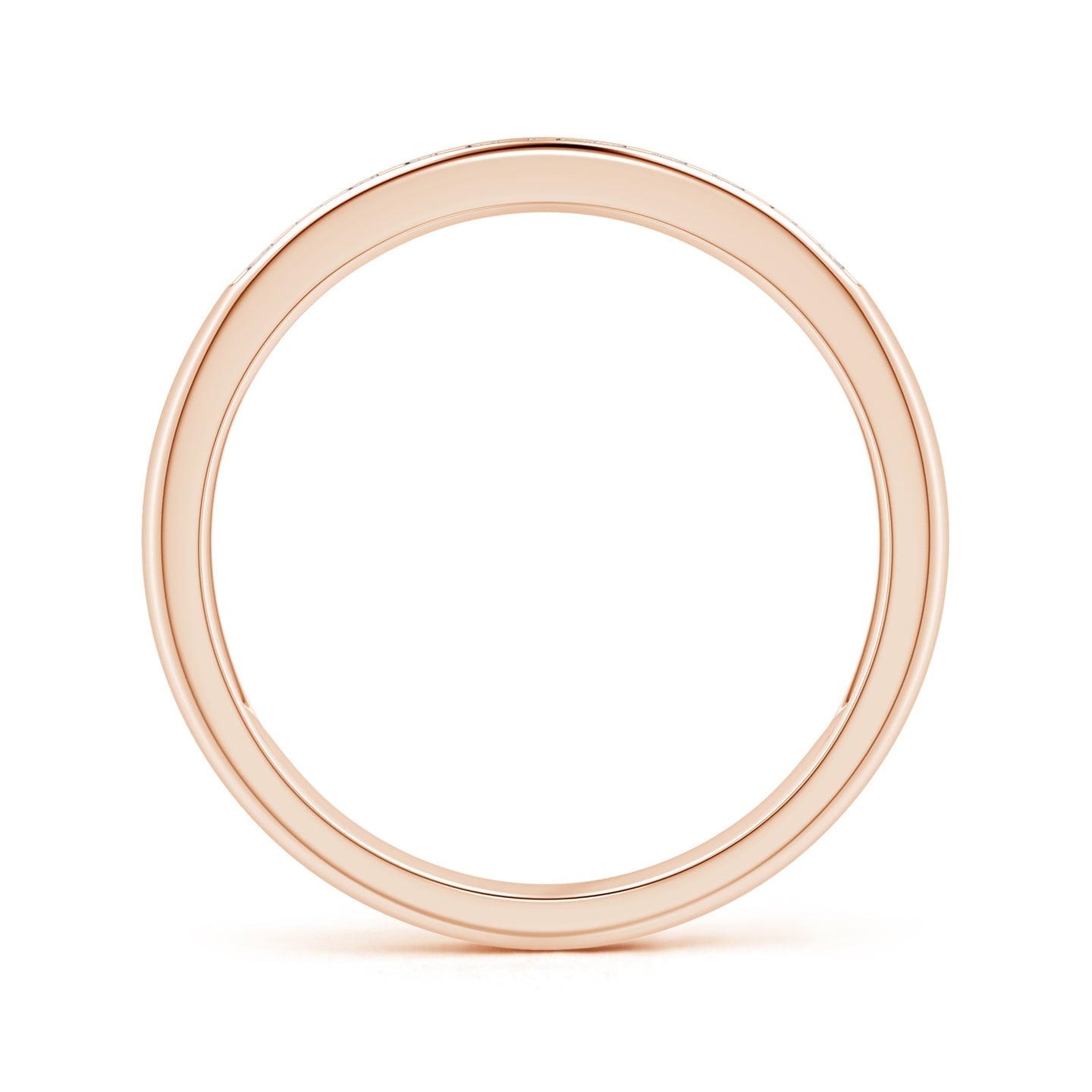 Channel-Set Diamond Triple Row Anniversary Ring
