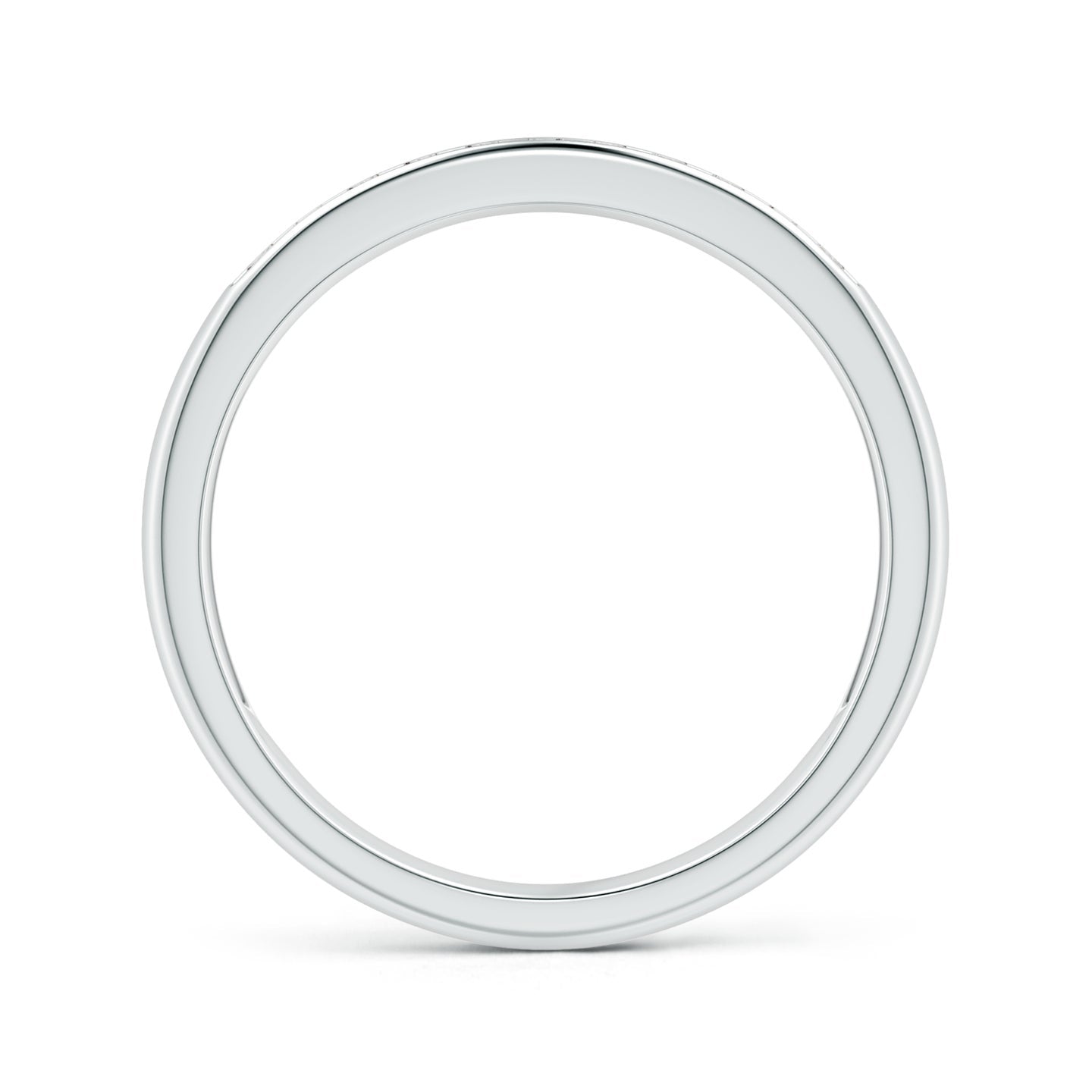 Channel-Set Diamond Triple Row Anniversary Ring