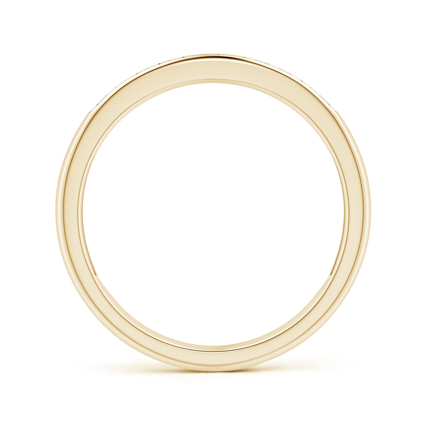 Channel-Set Diamond Triple Row Anniversary Ring