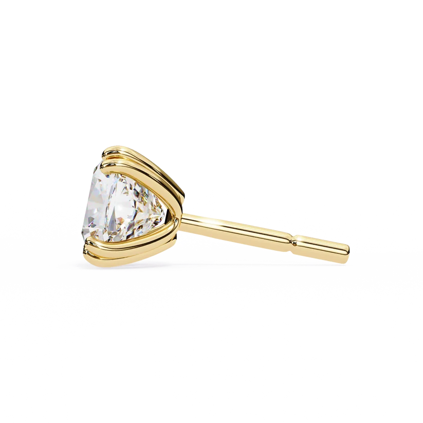 Aurelia Cushion-Cut Diamond Stud Earrings ✨