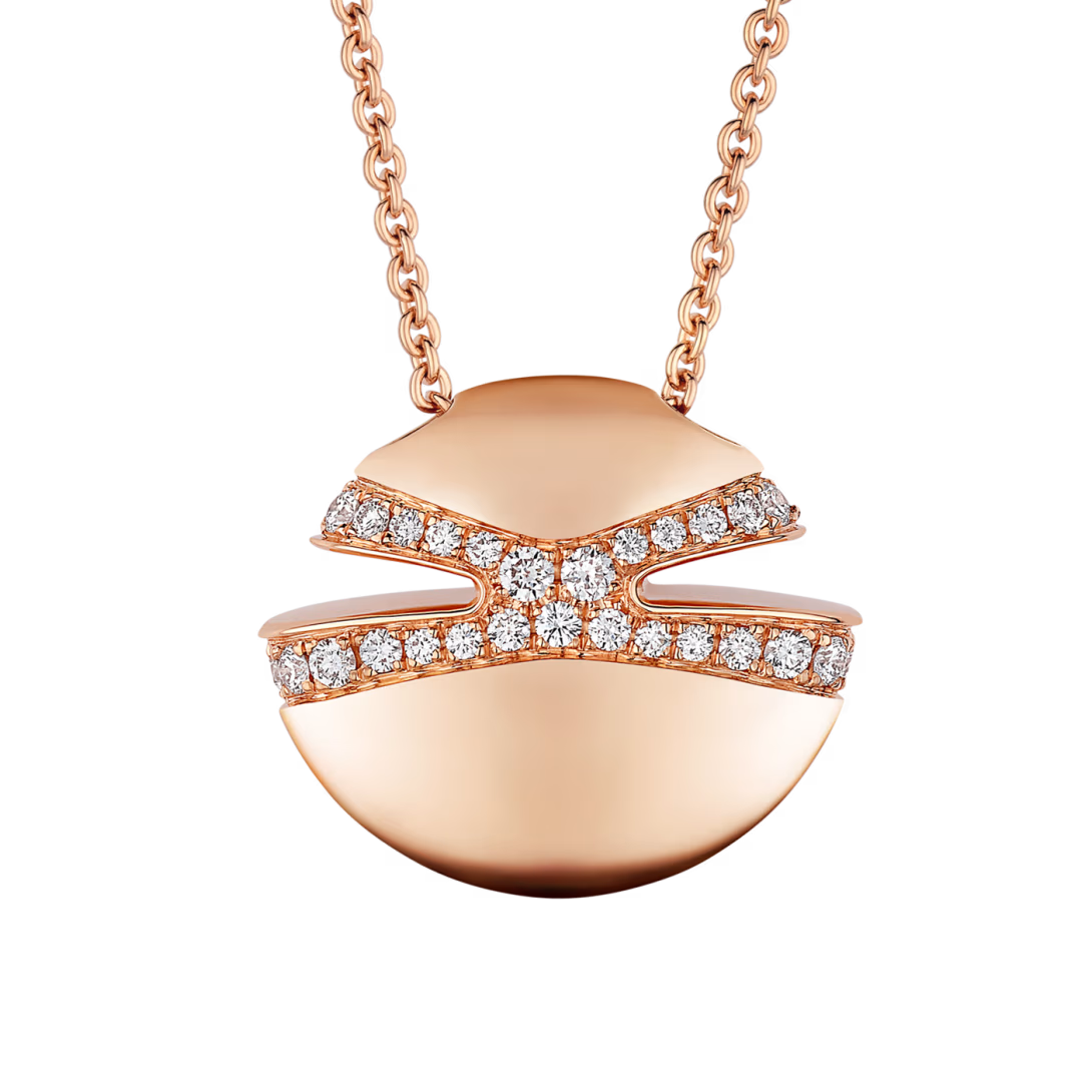 Aurelia Orbit Diamond Pendant Necklace