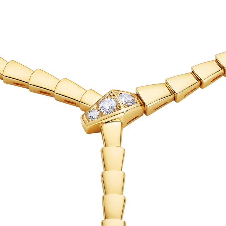 Crownline Tapered Diamond Y Necklace