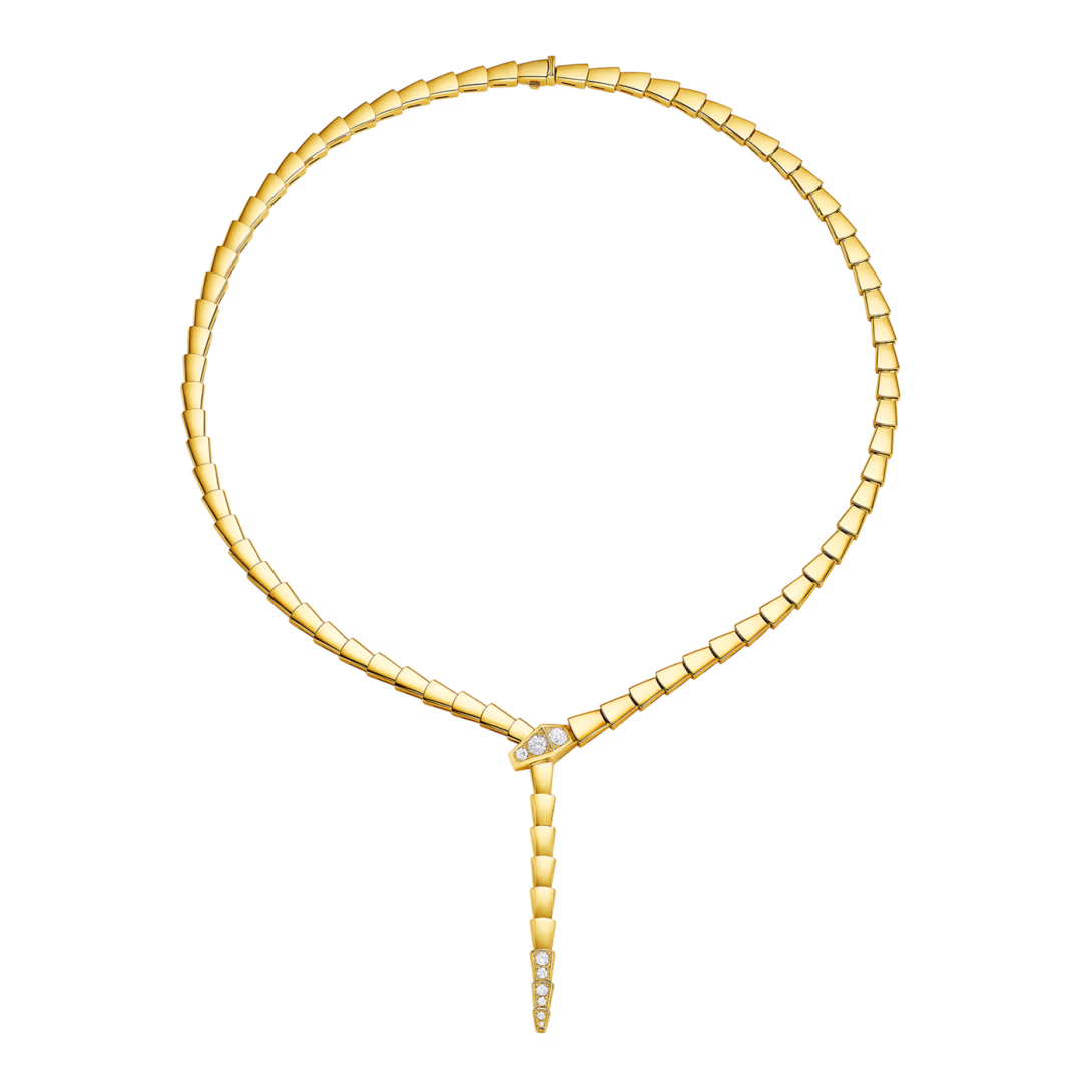 Crownline Tapered Diamond Y Necklace