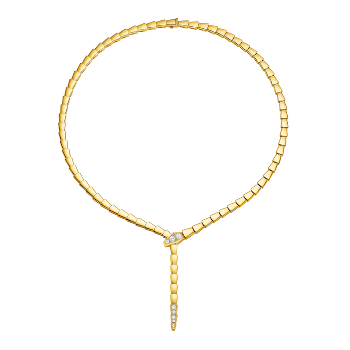 Crownline Tapered Diamond Y Necklace