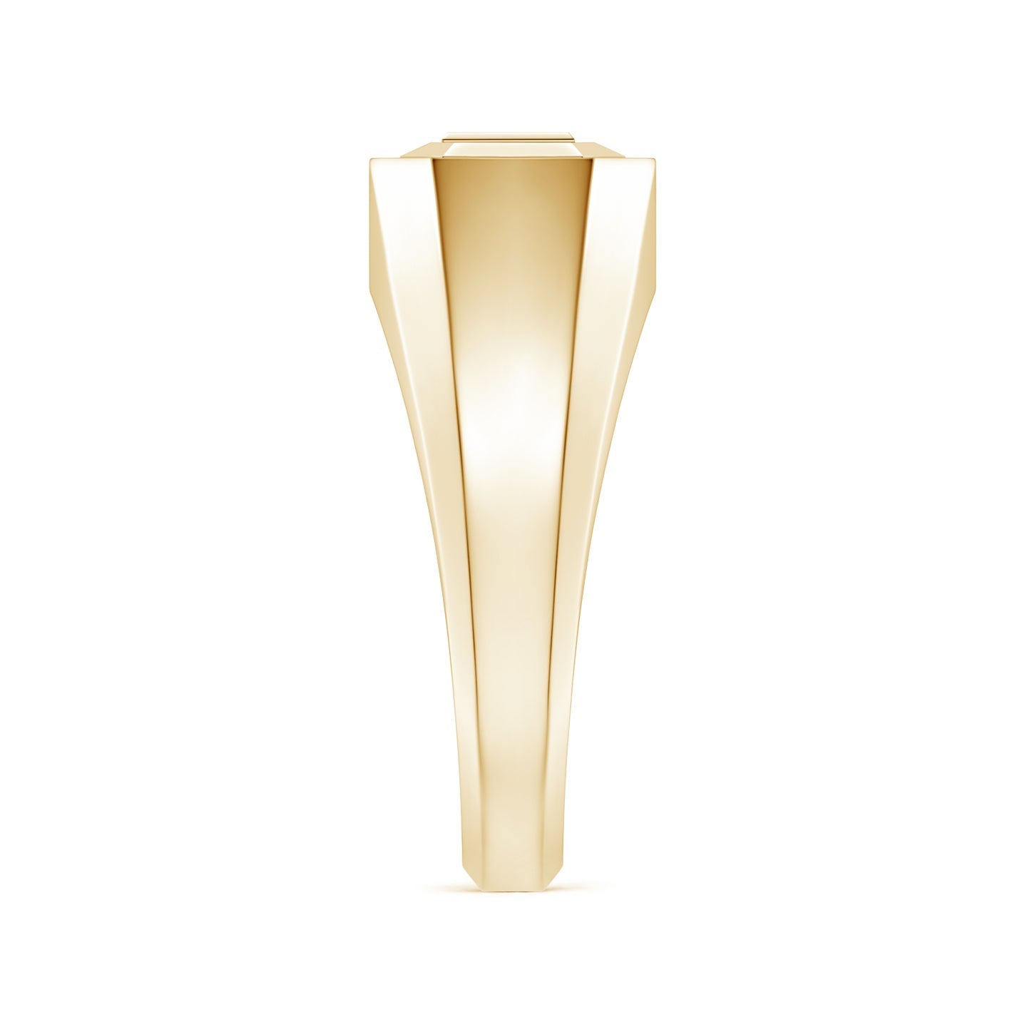 Men's Capital 'A' to 'Z' Alphabet Signet Ring