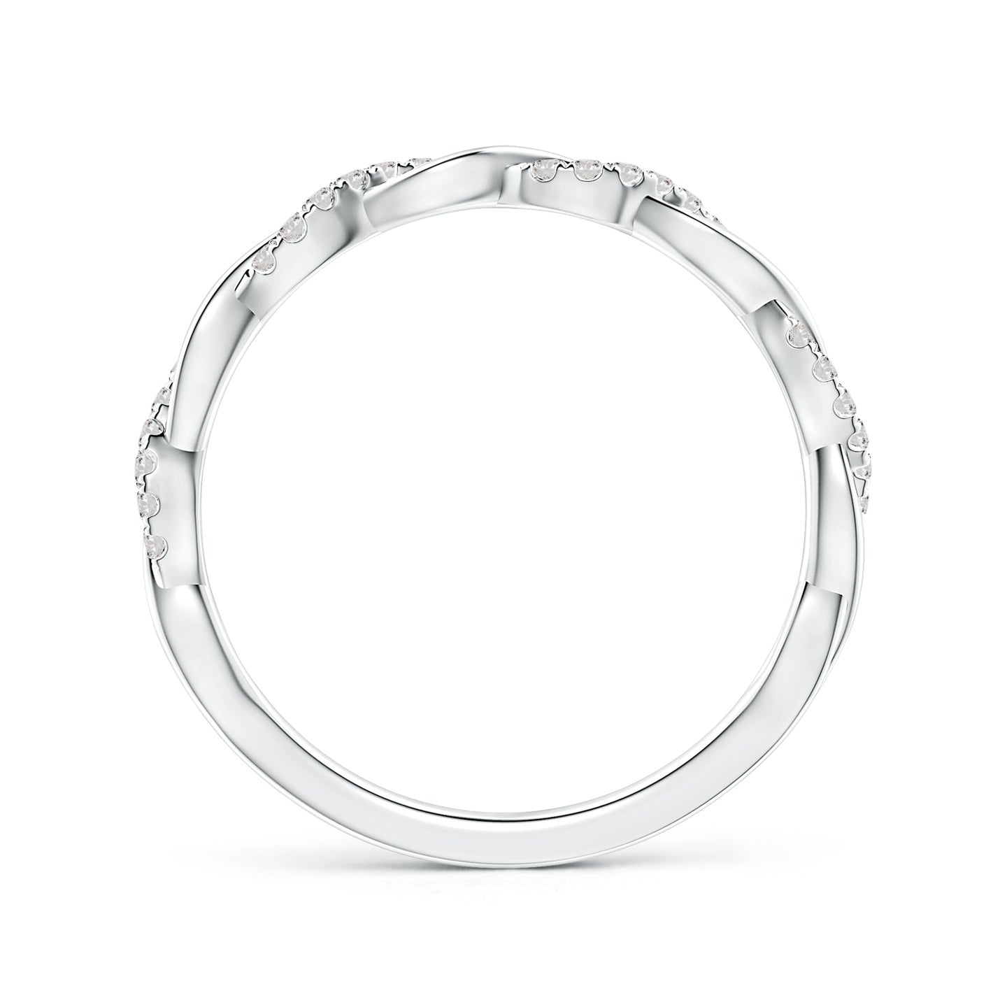 Twisted Vine Diamond Engagement & Wedding Band