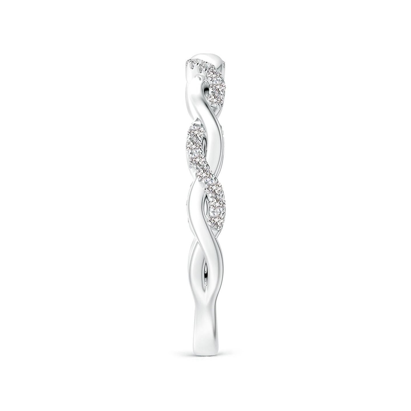 Twisted Vine Diamond Engagement & Wedding Band
