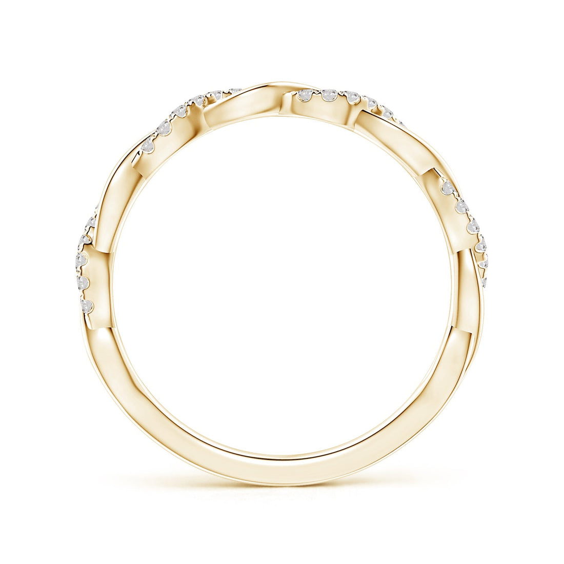 Twisted Vine Diamond Engagement & Wedding Band
