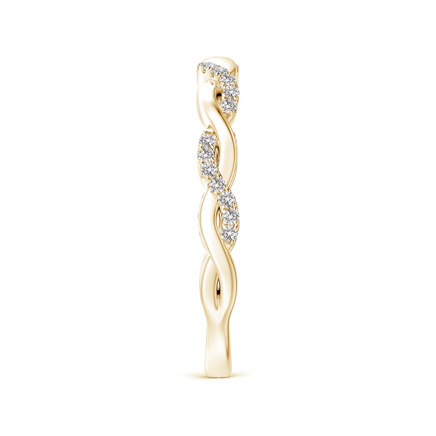 Twisted Vine Diamond Engagement & Wedding Band