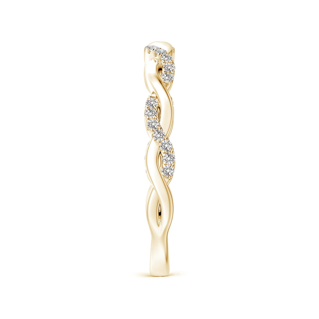 Twisted Vine Diamond Engagement & Wedding Band