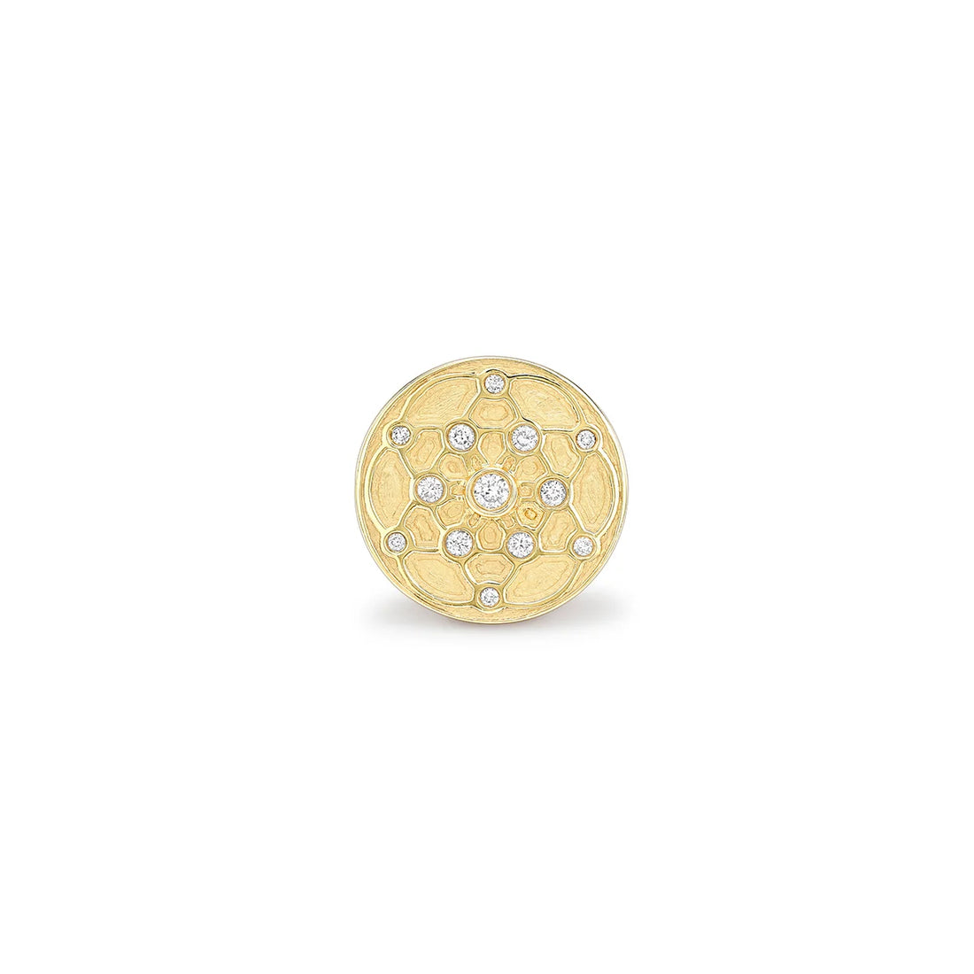 Aurelia Mosaic Diamond Signet Ring