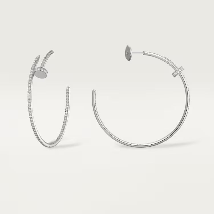 Valleria Open Arc Diamond Earrings