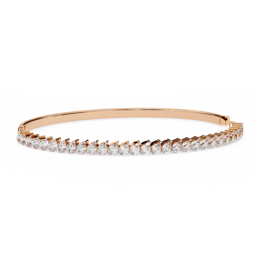 Celestial Pear Diamond Tennis Bracelet