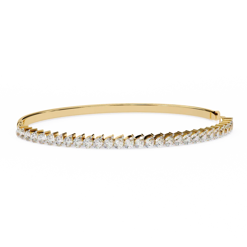 Celestial Pear Diamond Tennis Bracelet