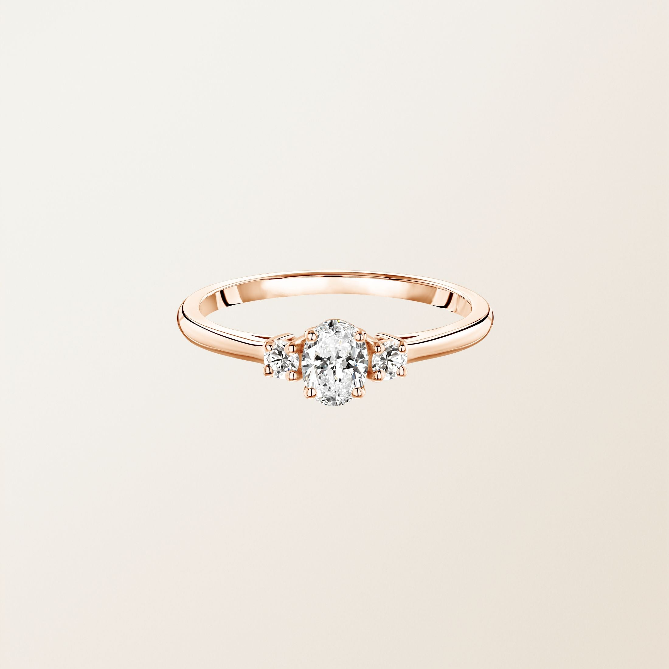 The Seraphine Three-Stone Ring