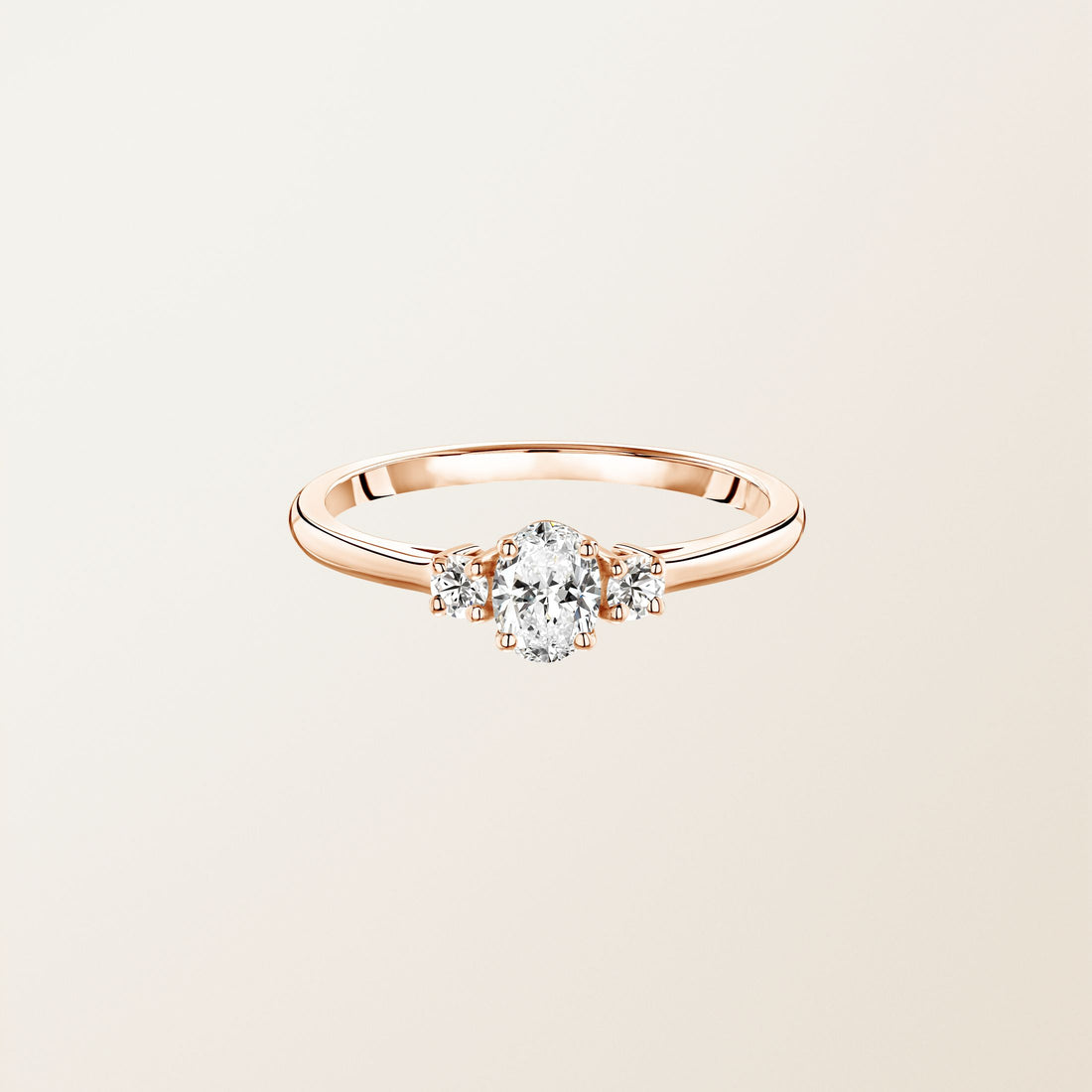 The Seraphine Three-Stone Ring