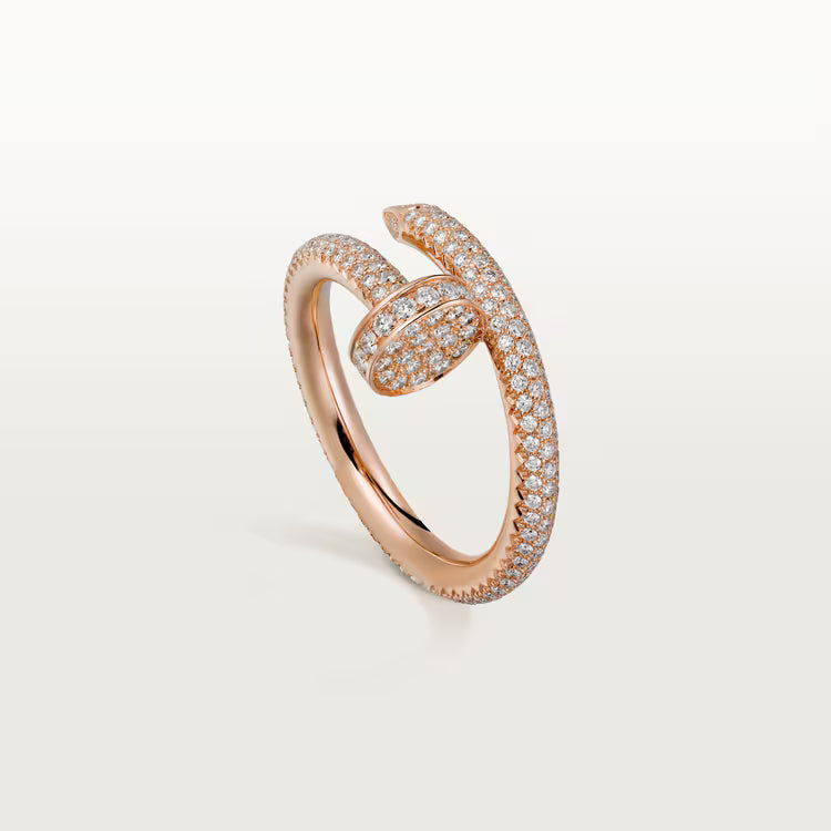 Eternal Embrace Pavé Crossover Diamond Ring