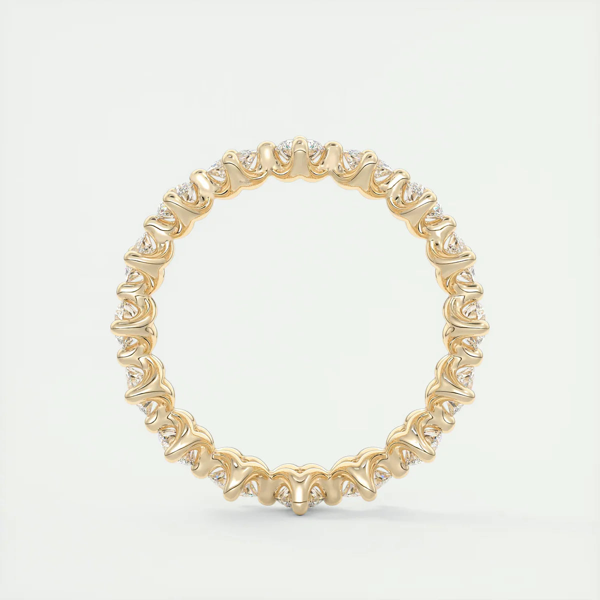Round & Princess Eternity Band