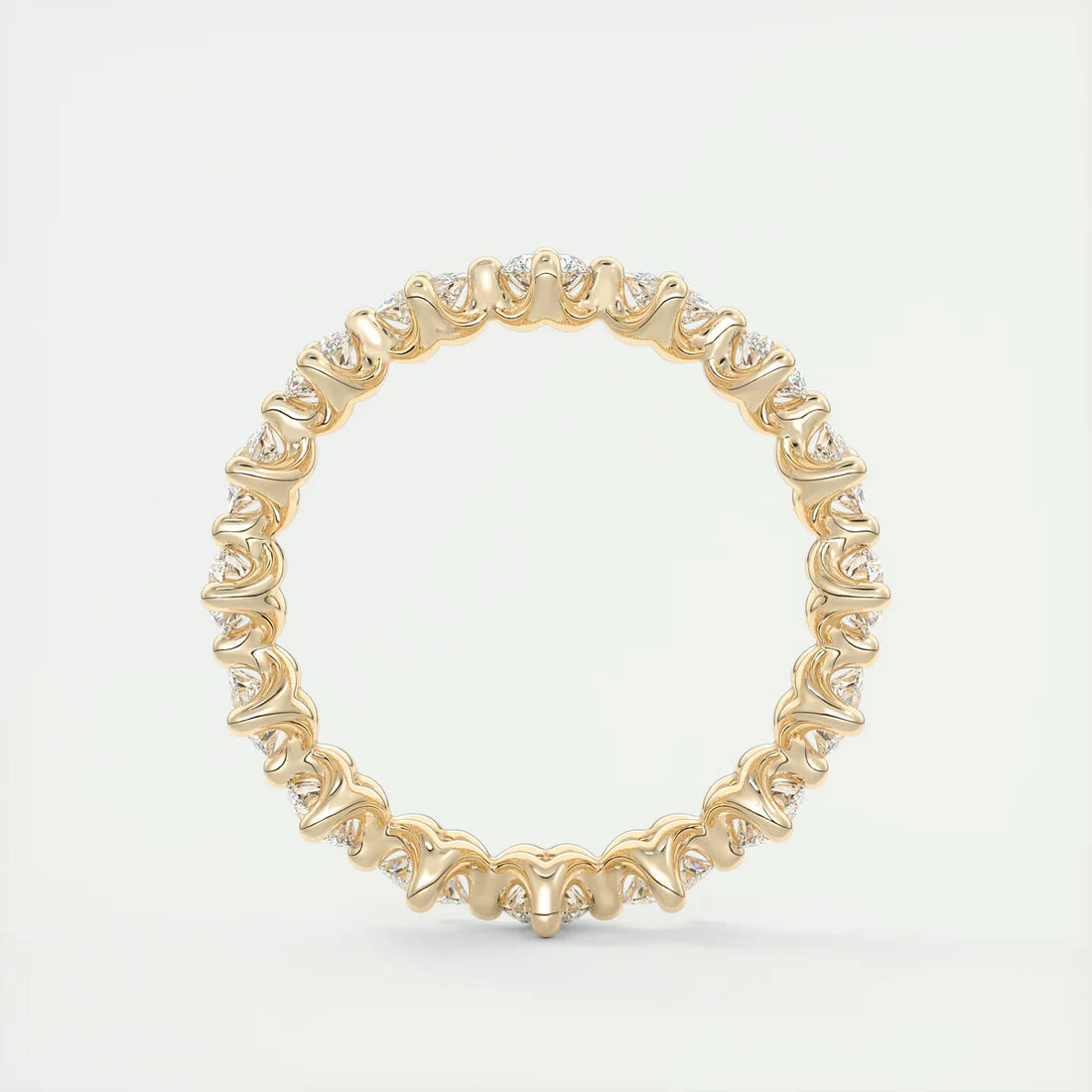 Round & Princess Eternity Band