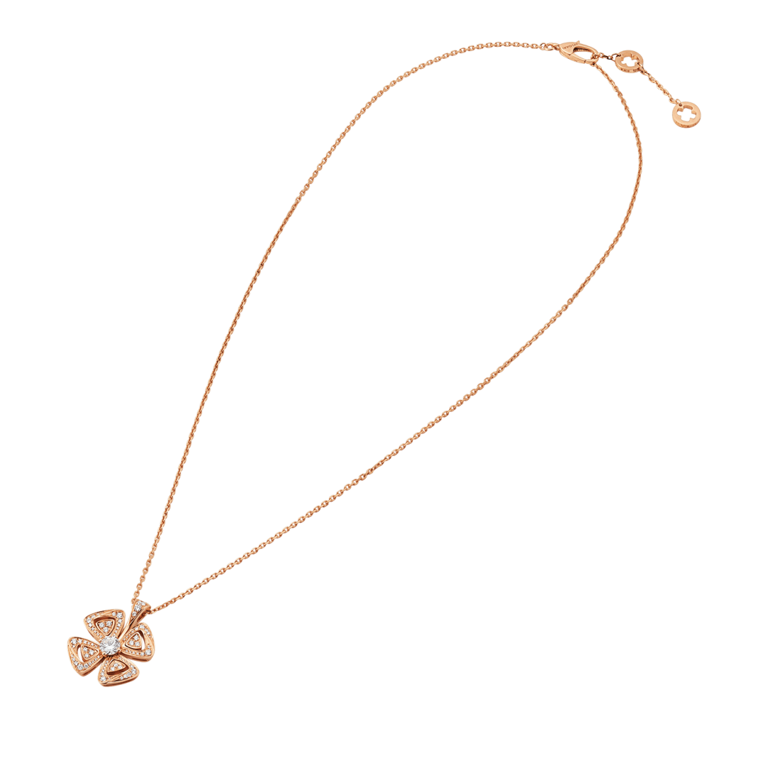 Flora Élan Diamond Flower Necklace