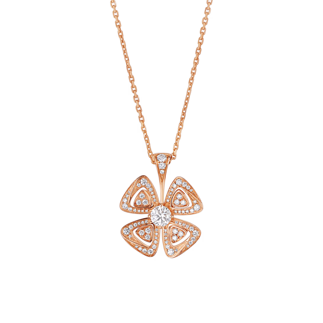 Flora Élan Diamond Flower Necklace