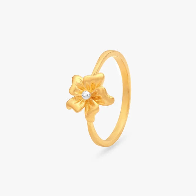 Aurelia Blossom Gold Ring