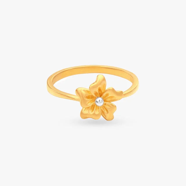 Aurelia Blossom Gold Ring