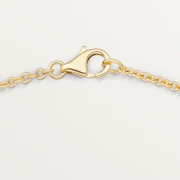 Interlocking Love Ring Pendant Necklace