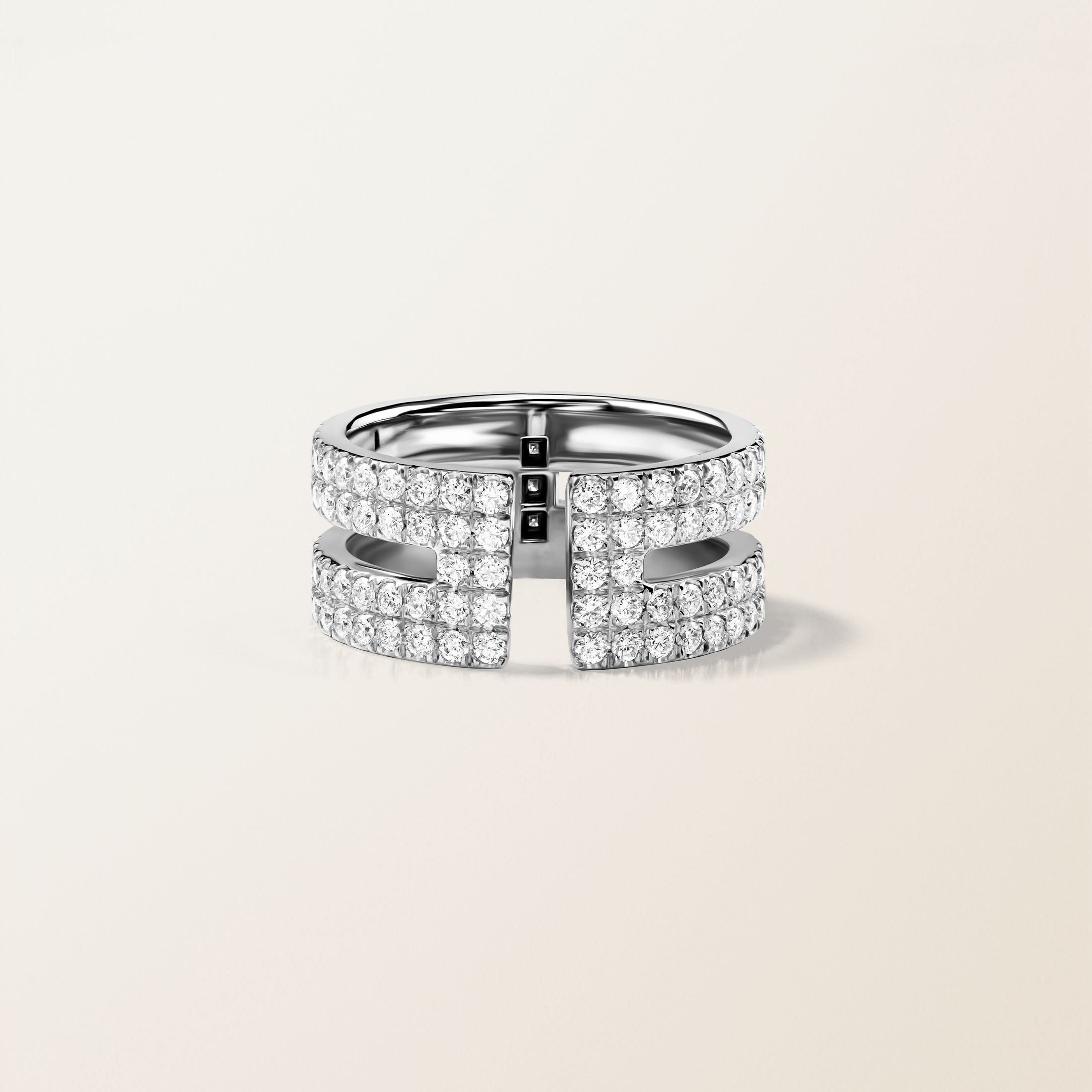 The Celestia Split Diamond Ring