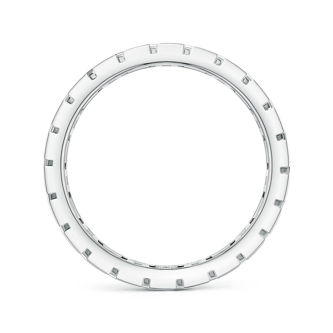 Men's Octagon-Shaped Link Band