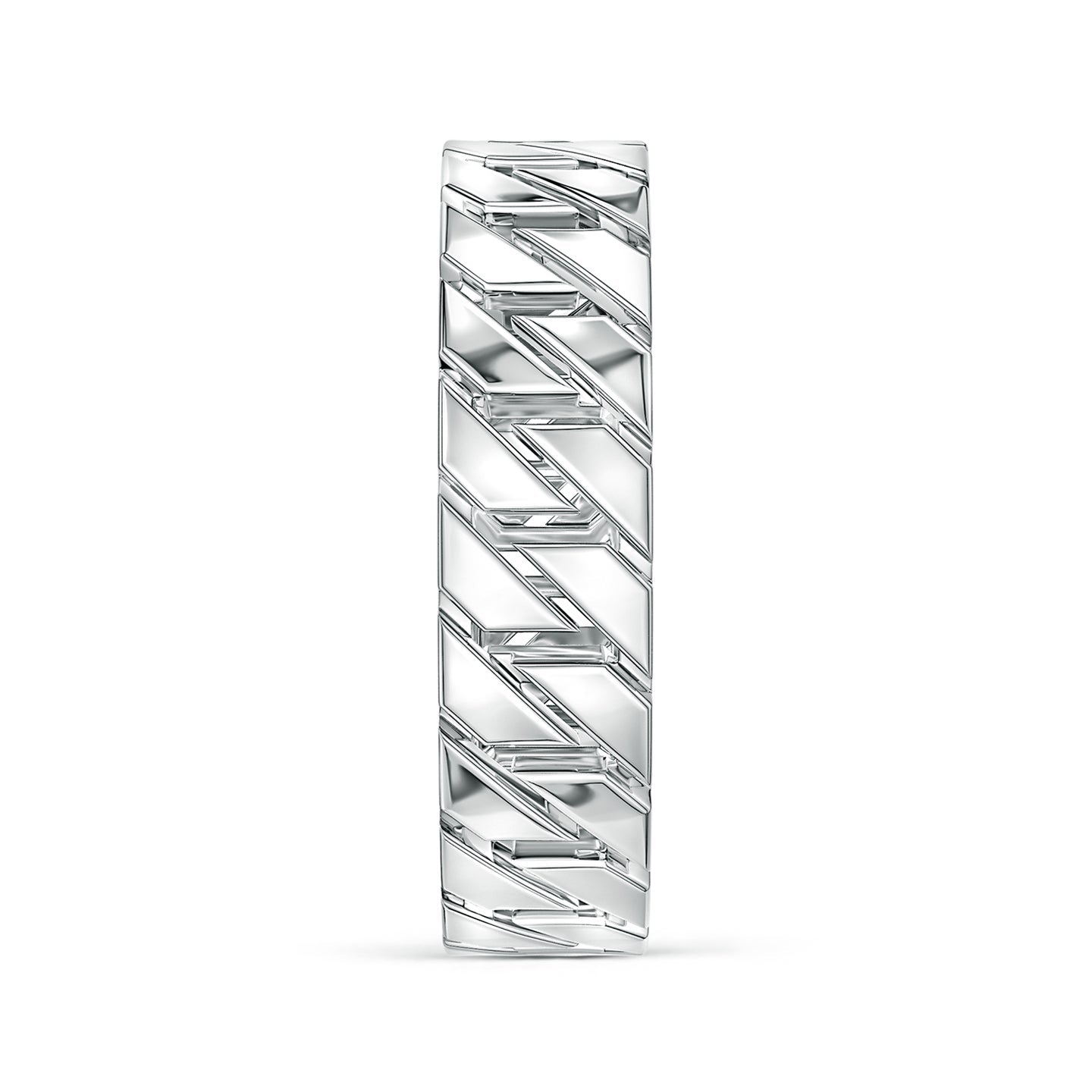 Men's Octagon-Shaped Link Band