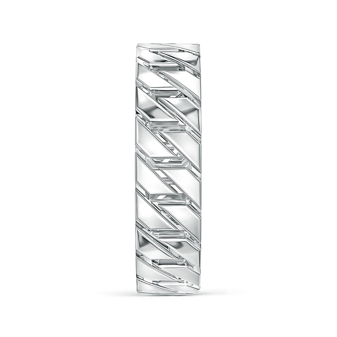 Men's Octagon-Shaped Link Band