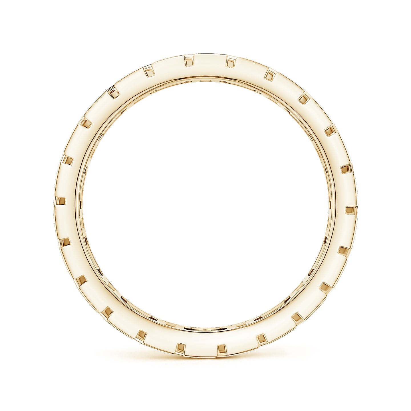 Men's Octagon-Shaped Link Band