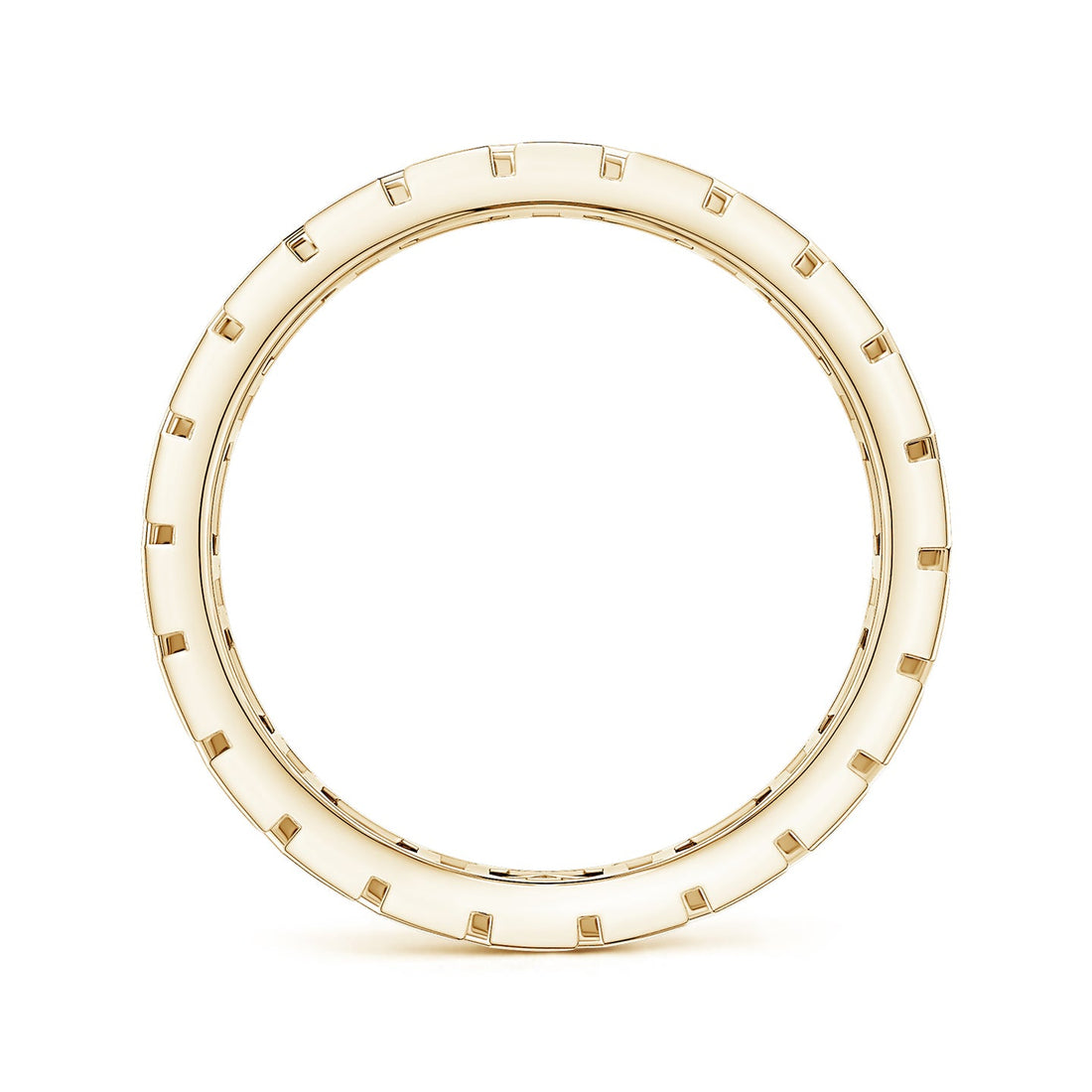 Men's Octagon-Shaped Link Band