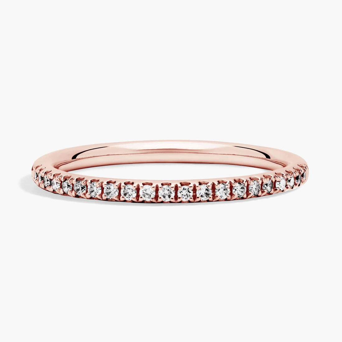 Riviera Pavé Diamond Ring In 10K 14K 18K Gold