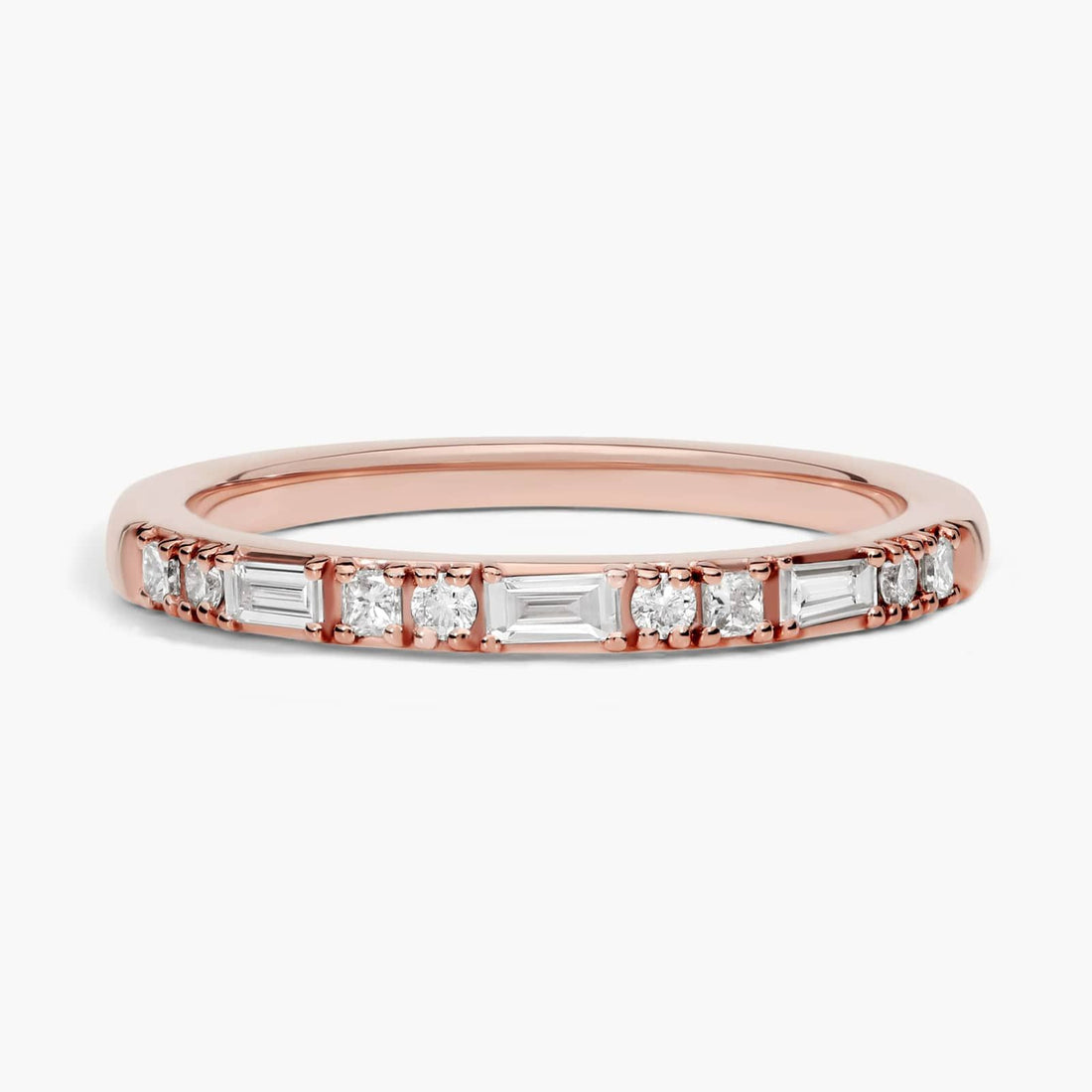 Dot Dash Diamond Ring in Yellow Gold / Rose Gold / White Gold